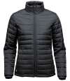 QX-1W Stormtech Ladies Nautilus Quilted Jacket Black colour image
